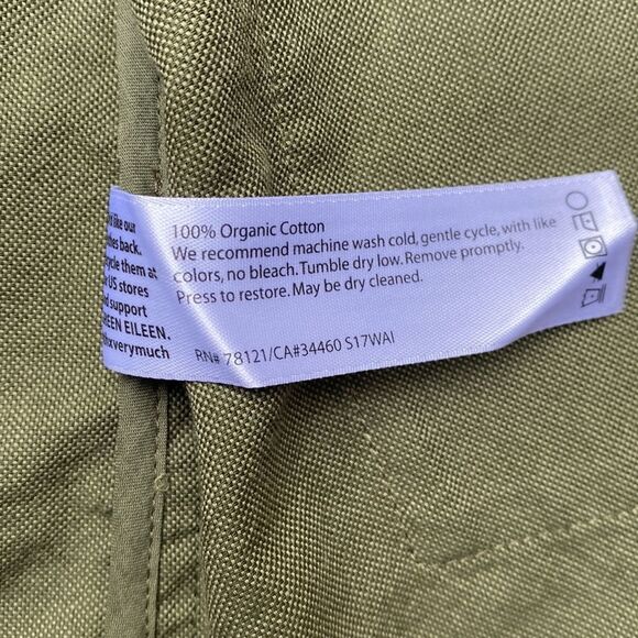 NWT Organic Cotton Open Front Kimono Jacket - Picture 8 of 12